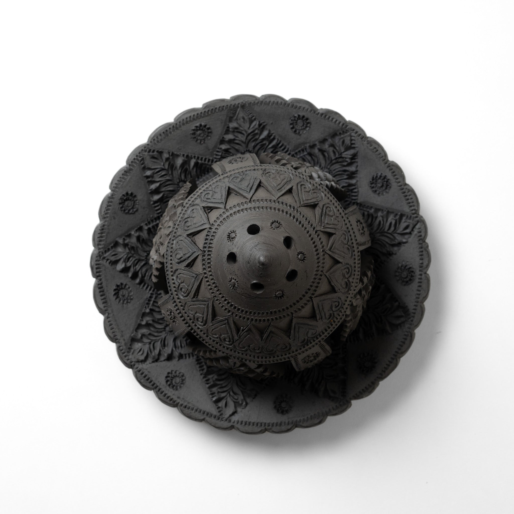 Onyx Tealight Holder with Plate