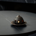 Onyx Tealight Holder with Plate