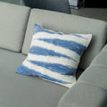 Wash Weave Cushion Cover, Indigo, 45x45cm
