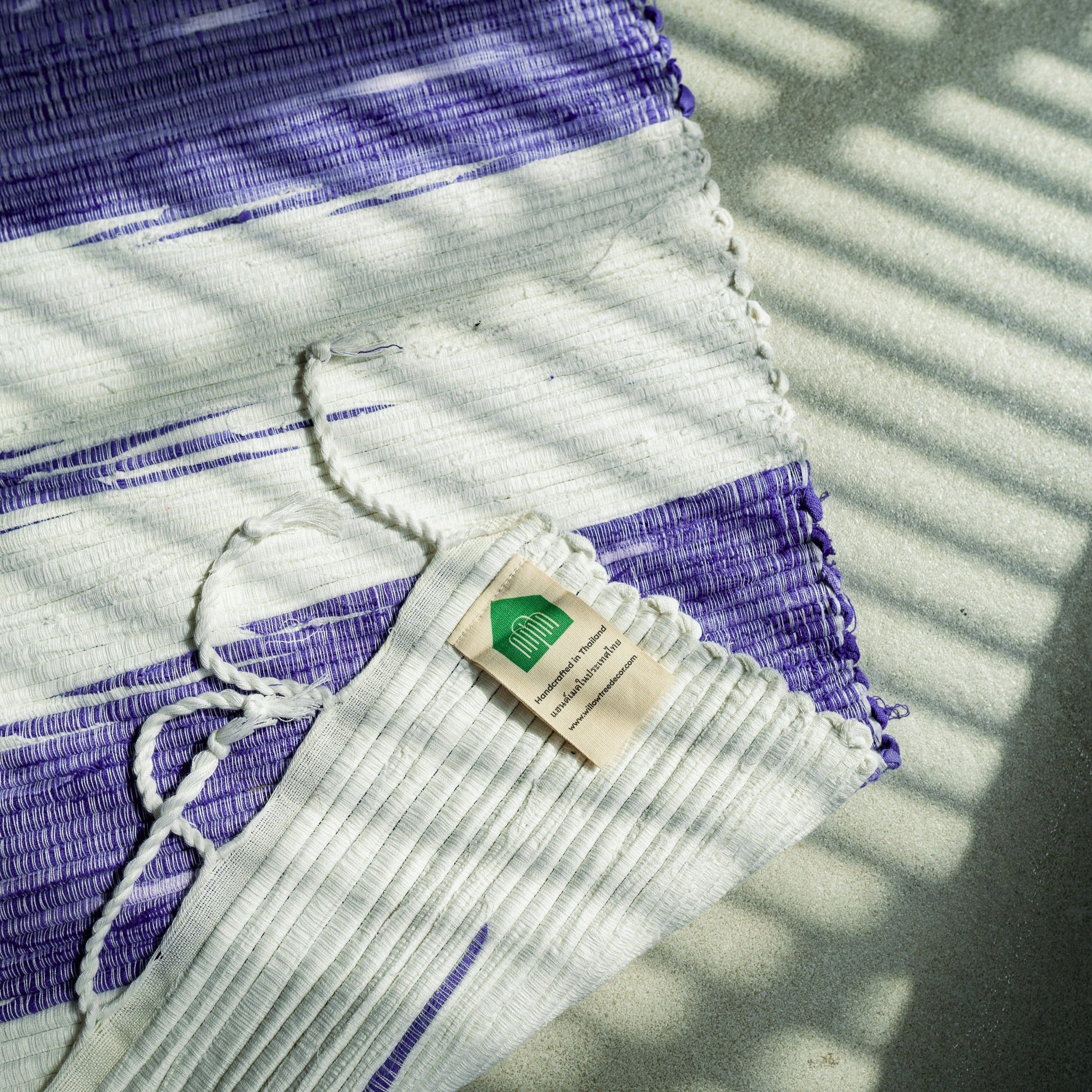 Wash Weave Hall Runner, Indigo, 52x130cm