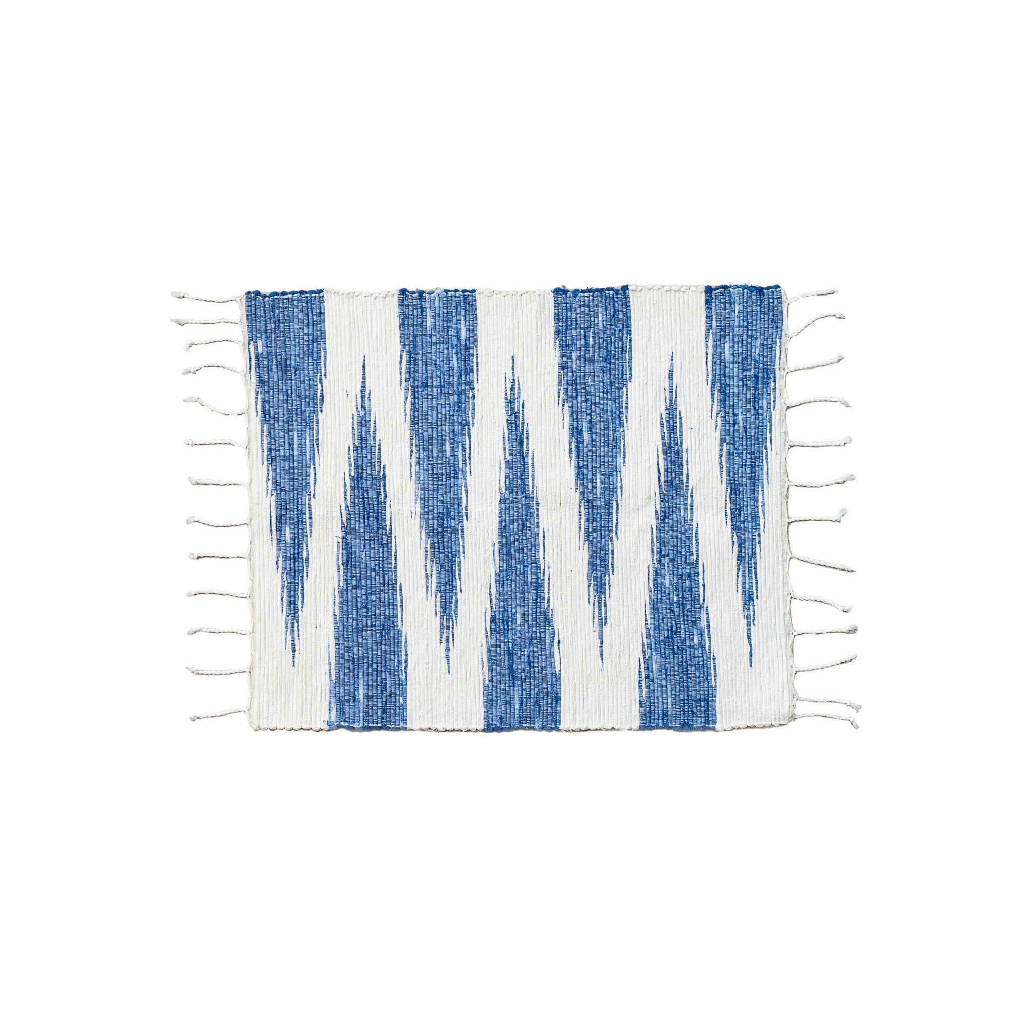 Wash Weave Mat, Indigo, 78x62cm