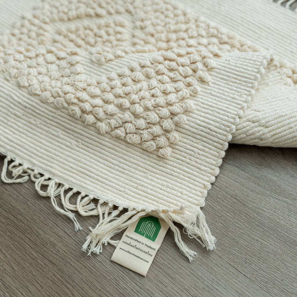 Terra Weave Mat, Neutral, 60x52cm