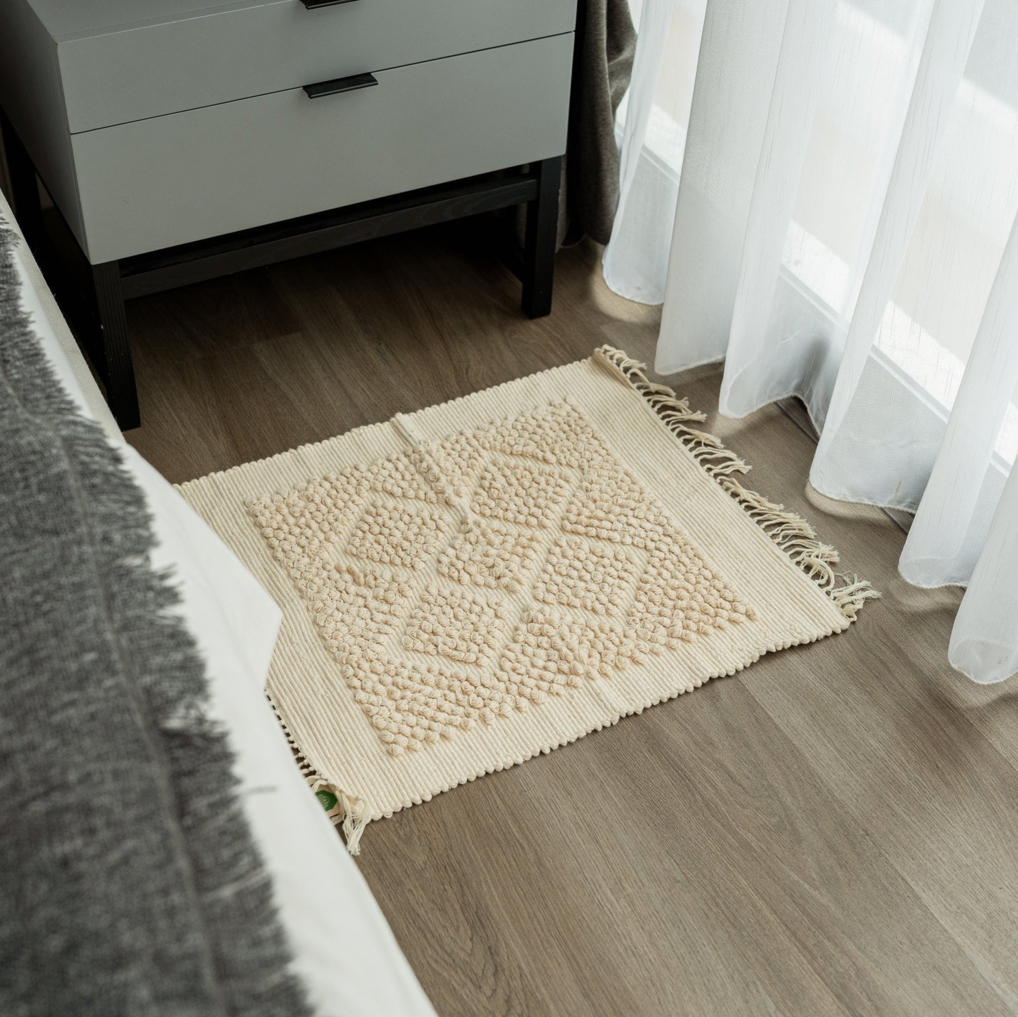 Terra Weave Mat, Neutral, 60x52cm
