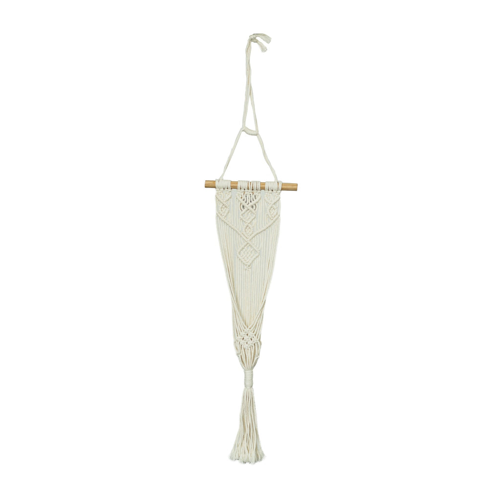 Wall-Mounted Knotted Plant Hanger