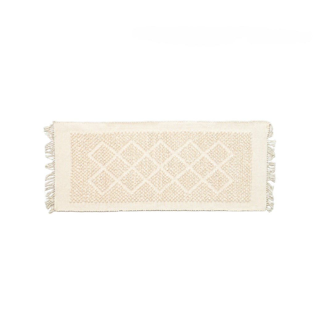 Terra Weave Hall Runner, Neutral, 126x52cm