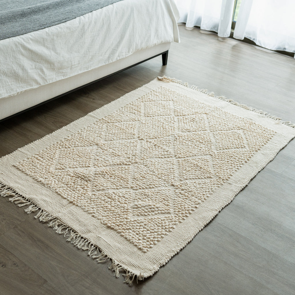 Terra Weave Rug, Neutral, 100x150cm