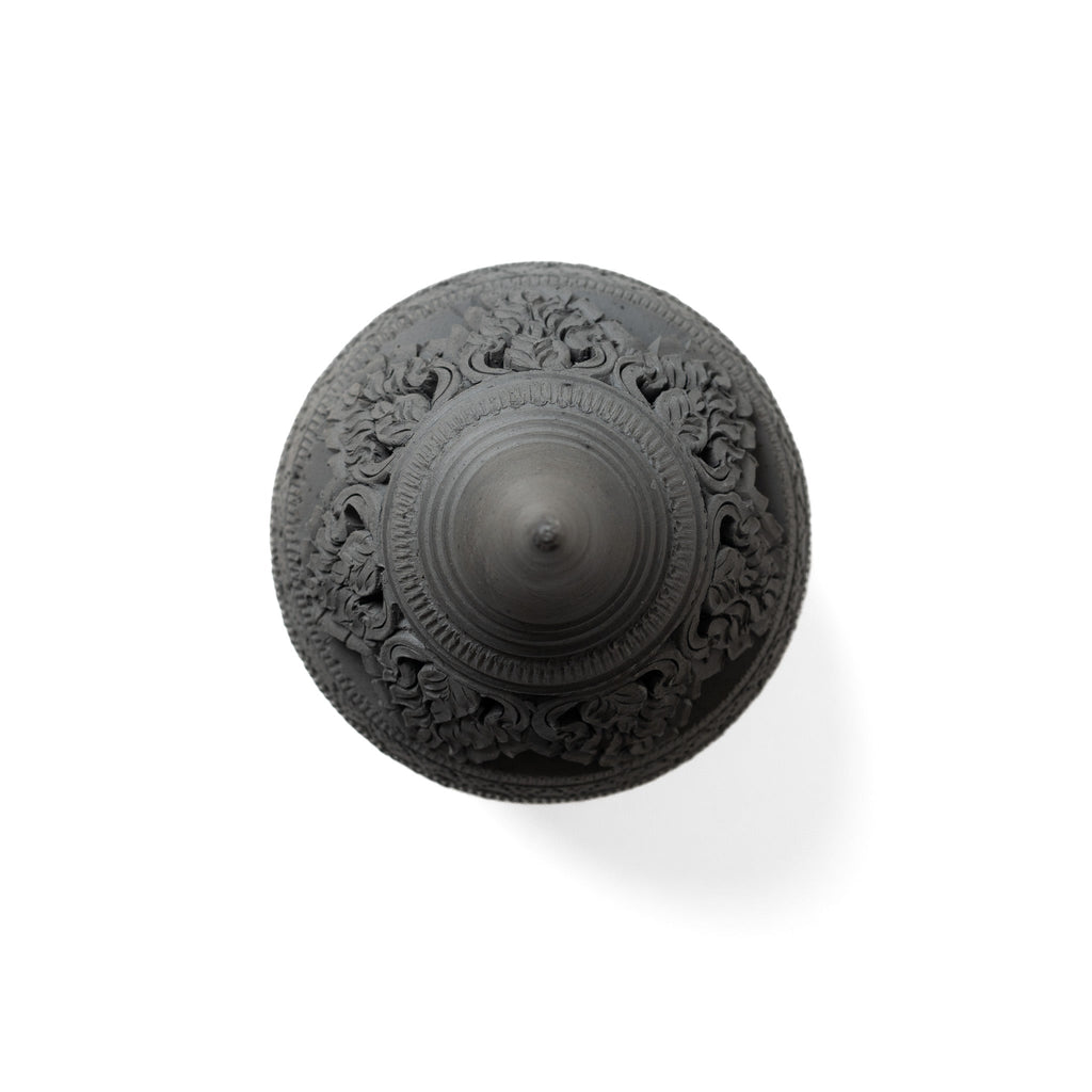 Teardrop Tealight Holder, Charcoal