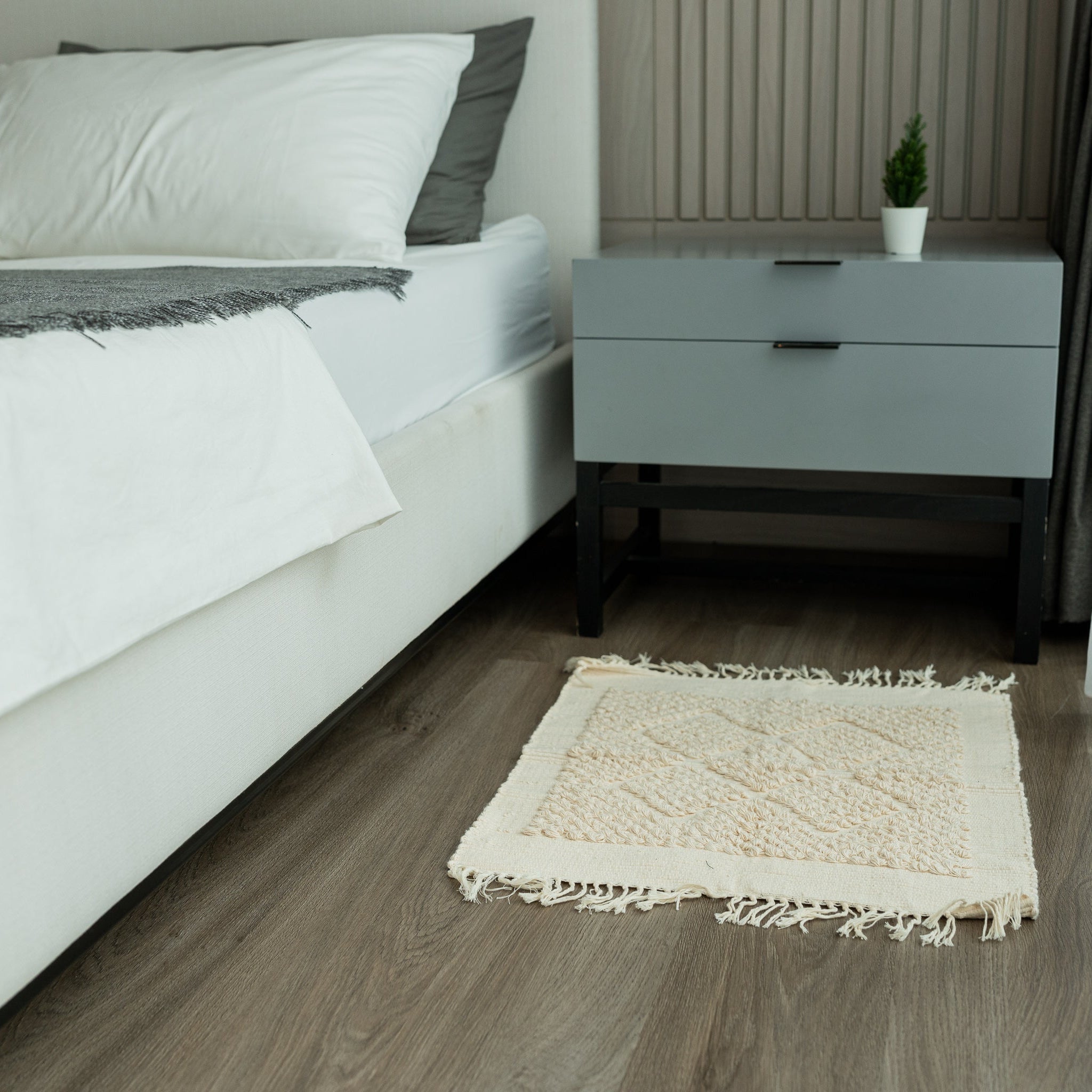 Terra Weave Mat, Neutral, 60x52cm