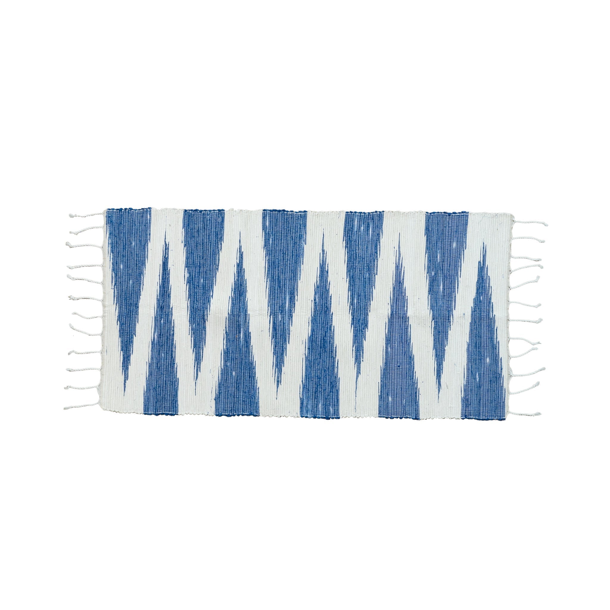 Wash Weave Hall Runner, Indigo, 52x130cm
